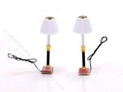 (image for) Miniature Buffet Lamps for Dollhouses
