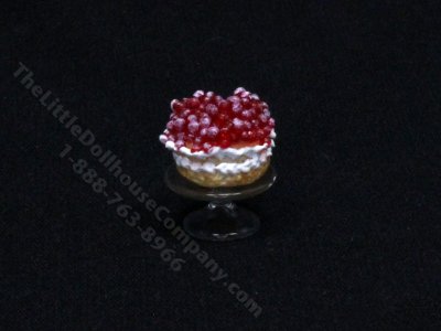 (image for) 1:24 Scale Miniature Strawberry Shortcake for Dollhouses