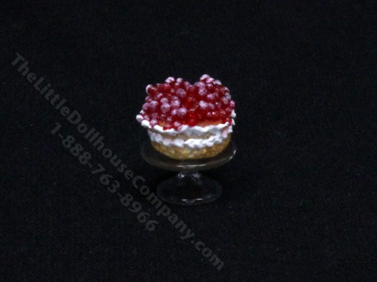 (image for) 1:24 Scale Miniature Strawberry Shortcake for Dollhouses