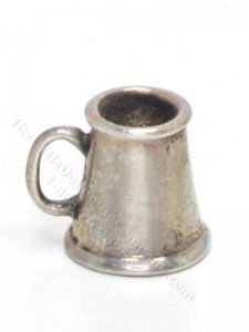 (image for) Miniature Sterling Silver Tankard w/ Rounded Handle by Don Henry