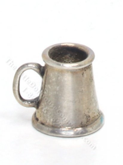 (image for) Miniature Sterling Silver Tankard w/ Rounded Handle by Don Henry