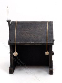 (image for) Miniature Handmade Medieval Scribe's Desk for Dollhouses