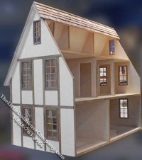 (image for) Assembled Tudor Style Dollhouse