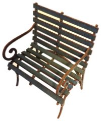 (image for) Miniature Garden Bench Kit