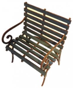 (image for) Miniature Garden Bench Kit