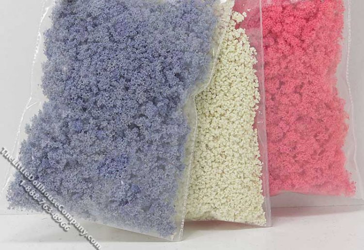 (image for) Miniature Mixed Loose Blossoms for Dollhouses