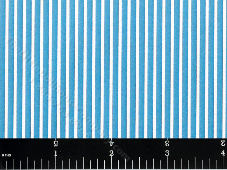 (image for) Miniature Blue Striped Wallpaper