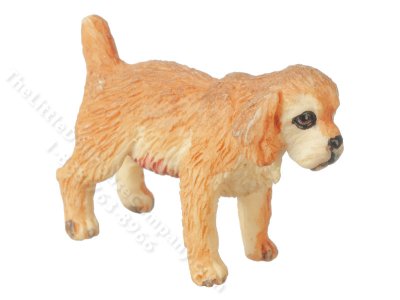 (image for) Dollhouse Scale Cocker Spaniel Puppy