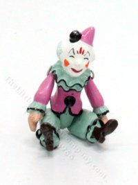 (image for) Miniature Hantel Pewter Toy Clown for Dollhouses