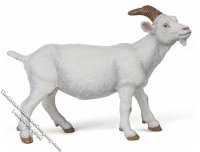 (image for) Miniature White Nanny Goat for Dollhouses