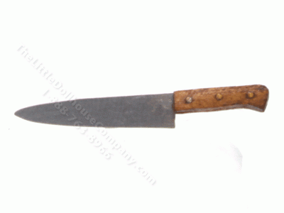 (image for) Miniature Carving Knife with Wood Handle by Jane Woodham