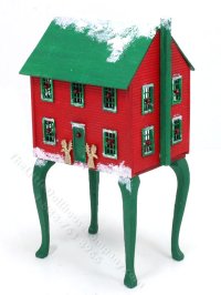 (image for) 1/4 Scale Christmas Dollhouse Table