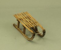 (image for) Dollhouse Scale Model Sled