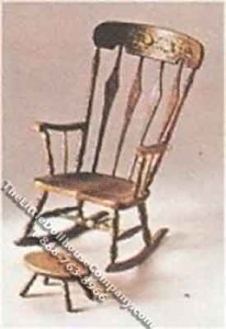 (image for) Miniature Arrowback Rocking Chair Kit