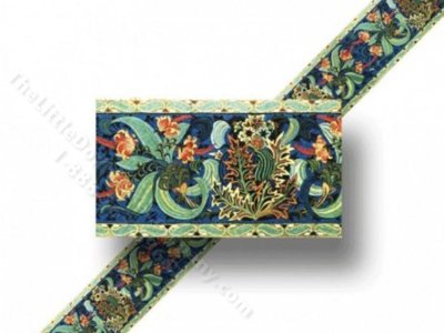 (image for) 1:24 Scale Dollhouse Wallpaper Border