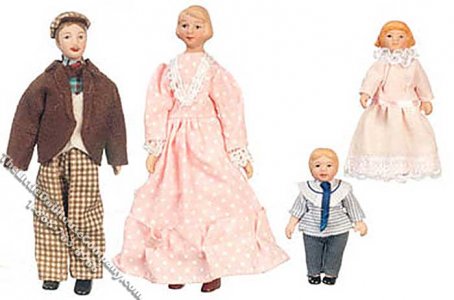 (image for) Country Victorian Doll Family (4)