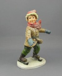 (image for) Dollhouse Miniature Skating Boy