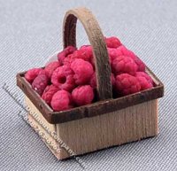 (image for) Basket of Raspberries