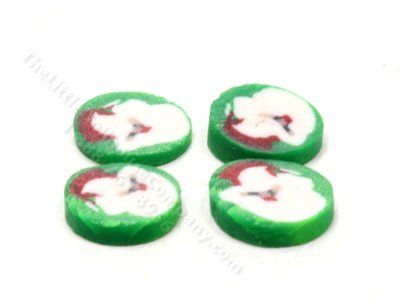(image for) Miniature Christmas Santa Cookies for Dollhouses