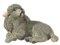 (image for) Dollhouse Scale Miniature Poodle Dog