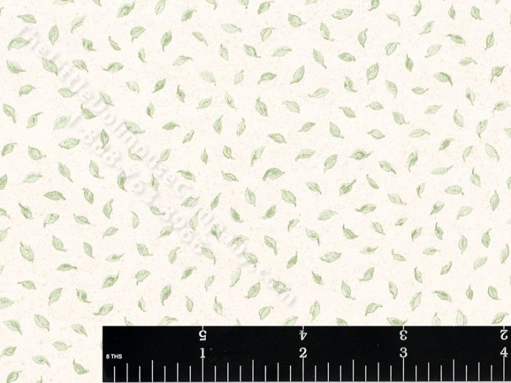 (image for) Leaves Miniature Wallpaper for Dollhouses