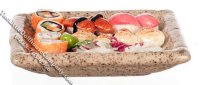 (image for) Miniature Japanese Assorted Sushi Plate for Dollhouses