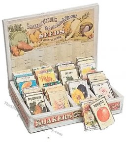 (image for) Miniature Seed Packet Display Box Kit
