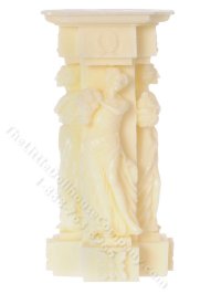 (image for) Miniature Classical Lady Pedestal for Dollhouses