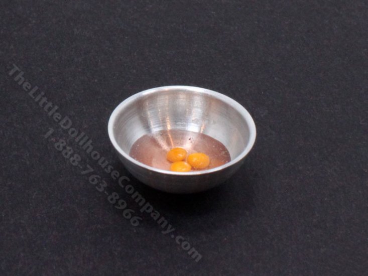 (image for) Miniature Bowl with Eggs for Dollhouses