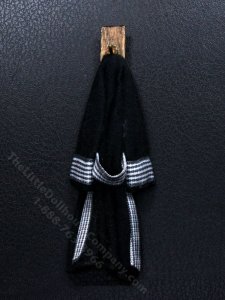 (image for) Miniature Black and White Robe on Hook by Bette Jo Chudy