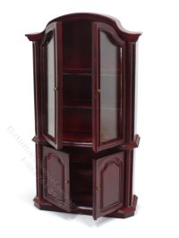 (image for) Miniature Mahogany Display Cabinet