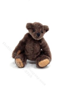 (image for) Miniature Chocolate Brown Bear for Dollhouses