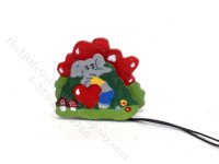 (image for) Miniature Handmade Elephant Light for Dollhouses