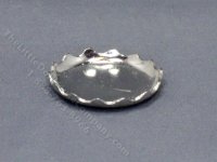 (image for) Miniature Tiny Silver Mirrored Tray For Dollhouses