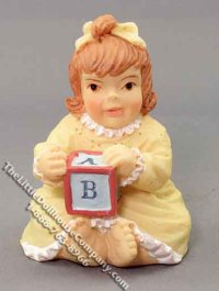 (image for) 1/12 Scale Suzi Resin Doll for Dollhouses