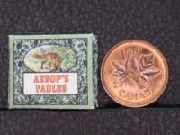 (image for) Miniature Book: Aesop's Fables