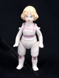 (image for) Miniature Undressed Porcelain Doll