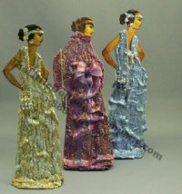 (image for) Double - Sided Glitzy Doll by Pat Tyler
