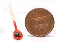 (image for) Miniature Bee on Wooden Spoon by Charlotte Willmott