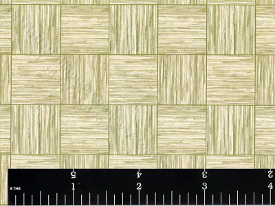 (image for) Bamboo Tile Pattern Miniature Wallpaper for Dollhouses