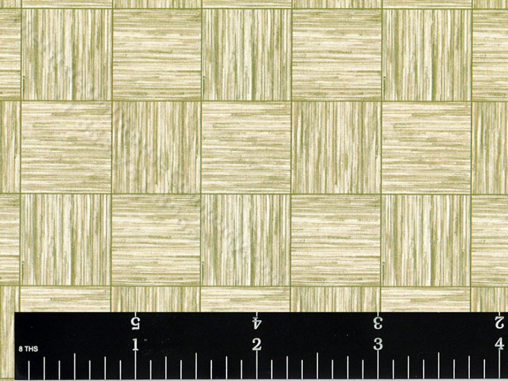 (image for) Bamboo Tile Pattern Miniature Wallpaper for Dollhouses