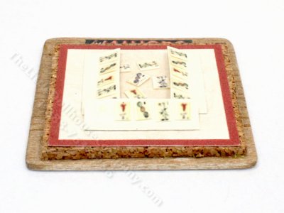 (image for) Miniature Mahjong Board for Dollhouses