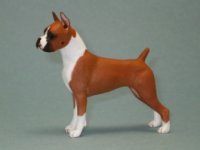 (image for) Miniature Standing Female Boxer by Karl Blindheim