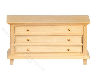 (image for) Miniature Country Dresser for Dollhouses - Unfinished
