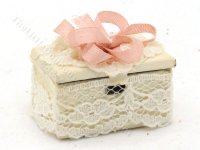 (image for) Miniature Lace Jewelry Box