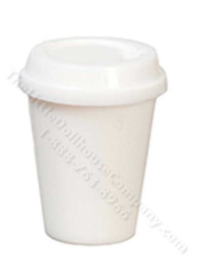 (image for) Miniature To-Go Coffee Cup for Dollhouses