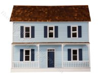 (image for) The Little Dollhouse Company Oakwood Assembled Dollhouse
