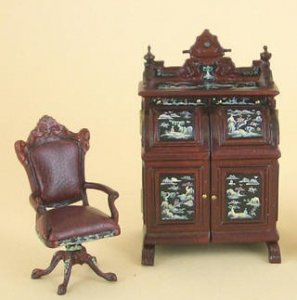 (image for) 1/2" Scale Cabinet Desk ONLY