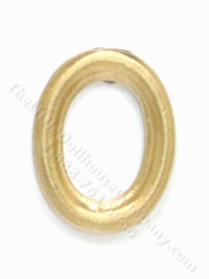 (image for) Miniature Gold Small Oval Frame