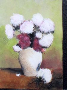 (image for) Miniature Still Life of Hydrangeas by Larry Morganti